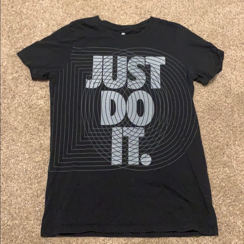 Just do it Nike black t-shirt